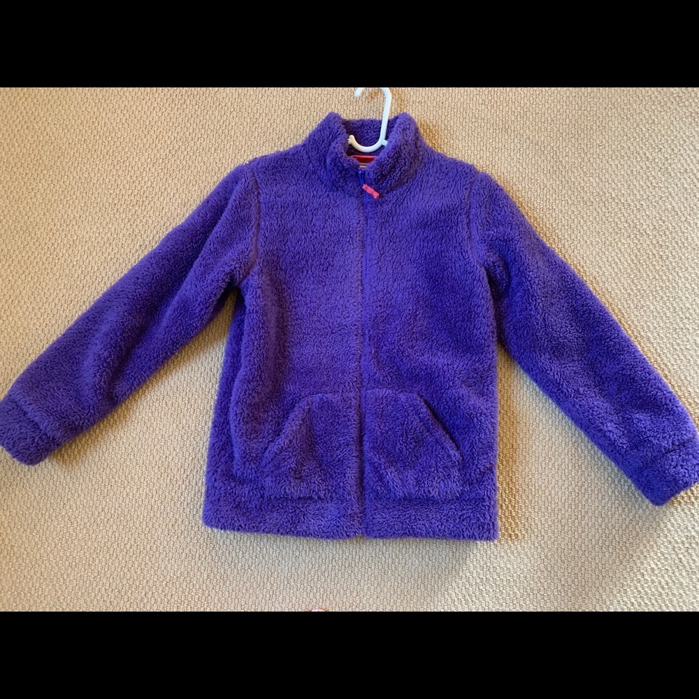 Mini Boden Zip up fleece jacket